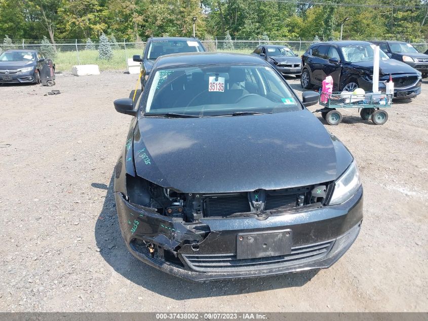 2013 VOLKSWAGEN JETTA SEDAN BASE/S/S W/SUNROOF - 3VW2K7AJ3DM310646