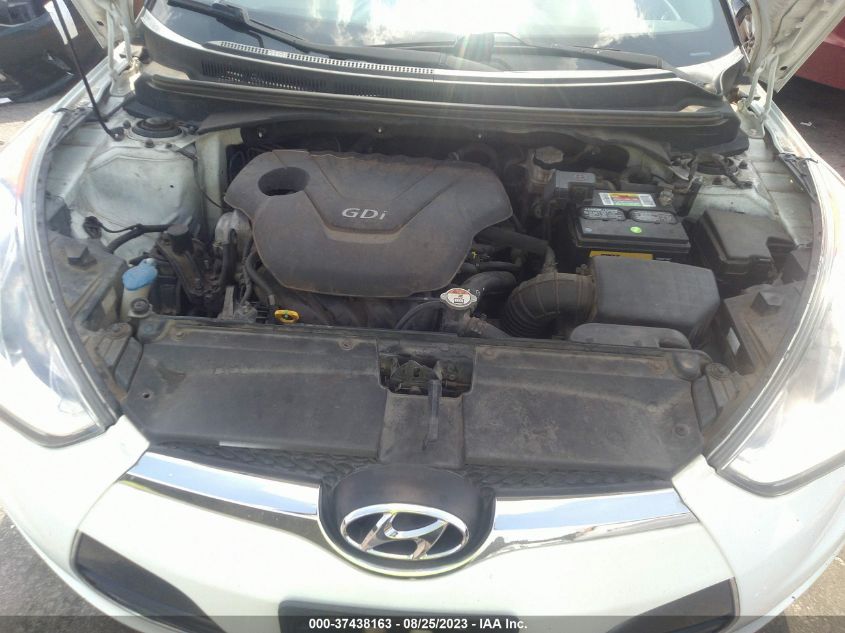 2013 HYUNDAI VELOSTER W/GRAY INT - KMHTC6AD9DU120897