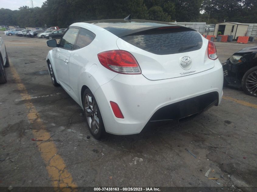 2013 HYUNDAI VELOSTER W/GRAY INT - KMHTC6AD9DU120897