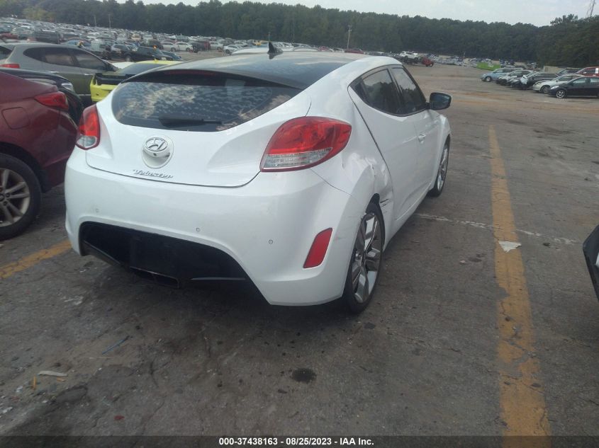 2013 HYUNDAI VELOSTER W/GRAY INT - KMHTC6AD9DU120897
