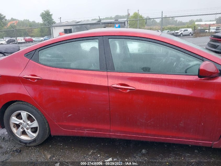 2015 HYUNDAI ELANTRA SE - 5NPDH4AE3FH645524