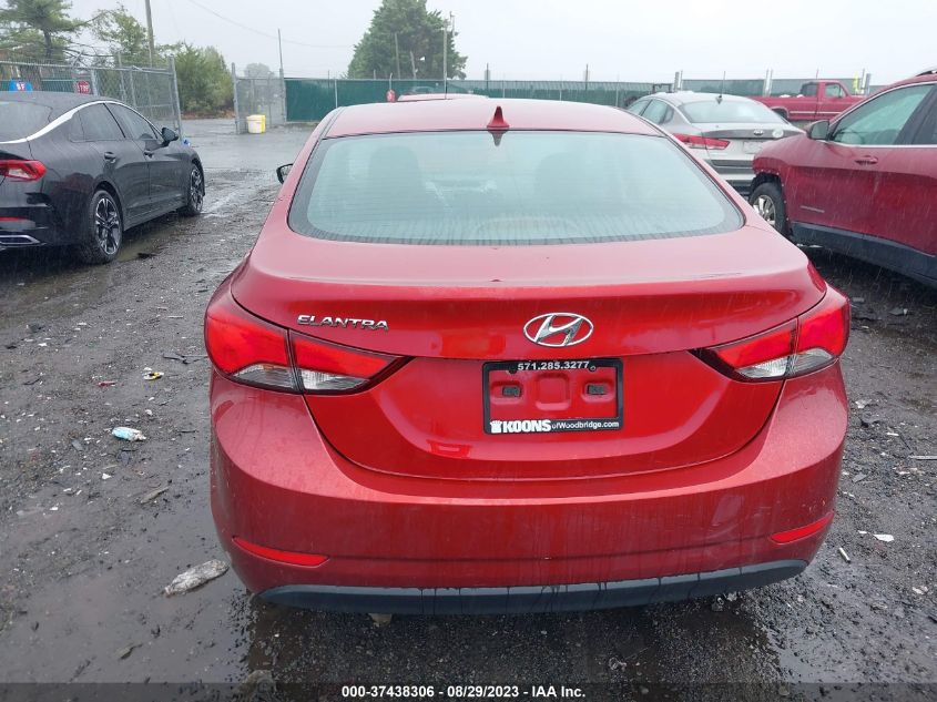 2015 HYUNDAI ELANTRA SE - 5NPDH4AE3FH645524