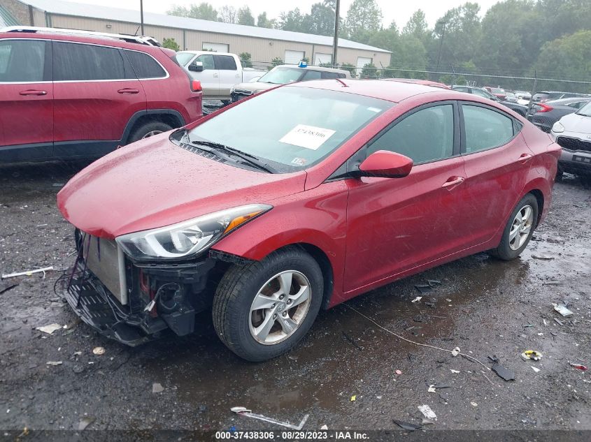 2015 HYUNDAI ELANTRA SE - 5NPDH4AE3FH645524