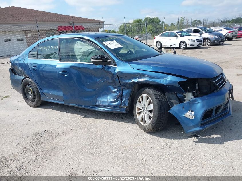 2015 VOLKSWAGEN JETTA SEDAN 1.8T SE W/CONNECTIVITY - 3VWD07AJ3FM263541