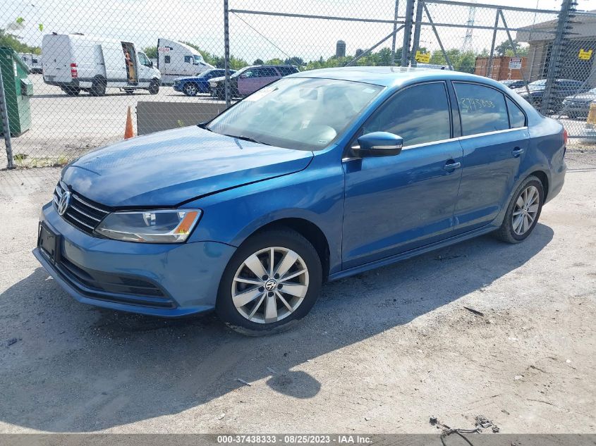 2015 VOLKSWAGEN JETTA SEDAN 1.8T SE W/CONNECTIVITY - 3VWD07AJ3FM263541