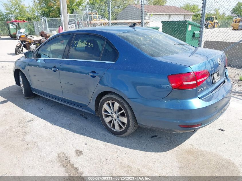 2015 VOLKSWAGEN JETTA SEDAN 1.8T SE W/CONNECTIVITY - 3VWD07AJ3FM263541