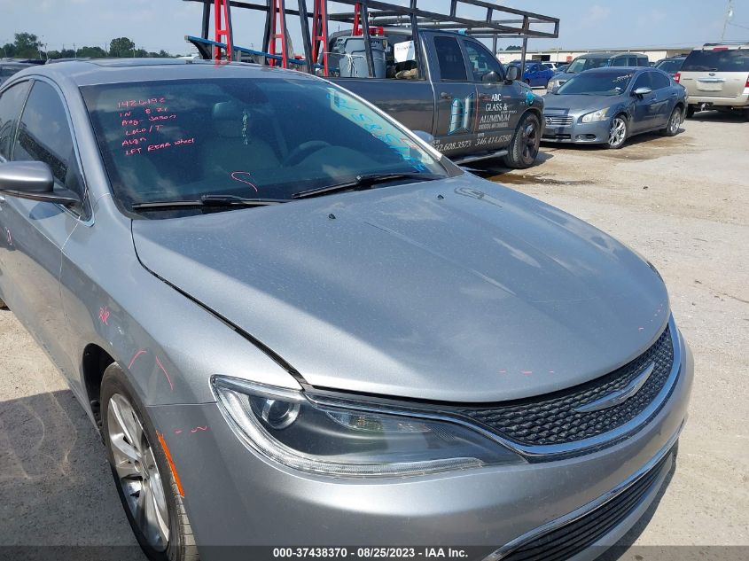 2015 CHRYSLER 200 LIMITED - 1C3CCCAB6FN657570