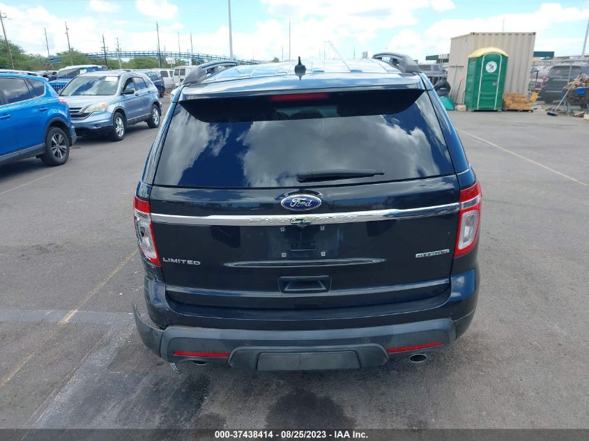 2013 FORD EXPLORER LIMITED - 1FM5K7F80DGA59144