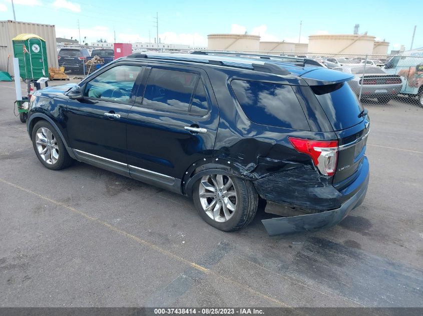 2013 FORD EXPLORER LIMITED - 1FM5K7F80DGA59144