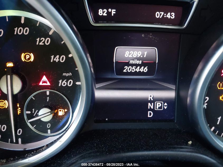 2013 MERCEDES-BENZ M-CLASS ML 350 - 4JGDA5JB5DA203117