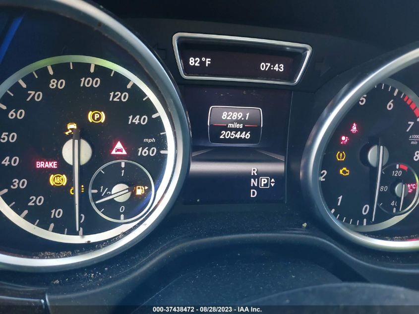 2013 MERCEDES-BENZ M-CLASS ML 350 - 4JGDA5JB5DA203117