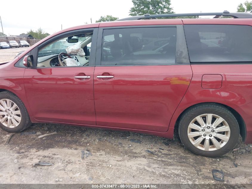 2013 TOYOTA SIENNA XLE AAS/XLE/LTD - 5TDYK3DC3DF289879
