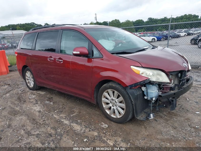 2013 TOYOTA SIENNA XLE AAS/XLE/LTD - 5TDYK3DC3DF289879