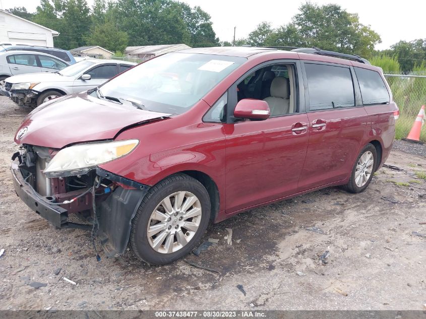 2013 TOYOTA SIENNA XLE AAS/XLE/LTD - 5TDYK3DC3DF289879
