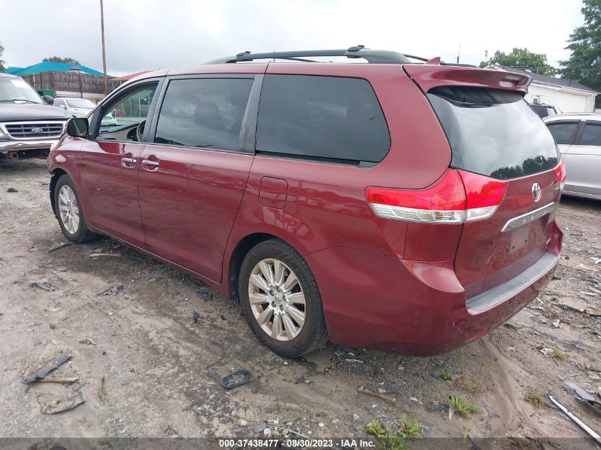 2013 TOYOTA SIENNA XLE AAS/XLE/LTD - 5TDYK3DC3DF289879