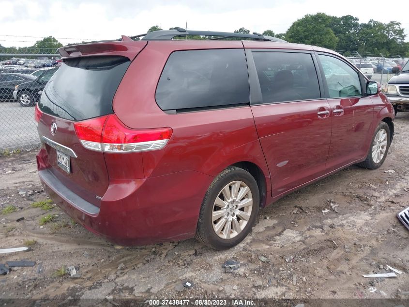 2013 TOYOTA SIENNA XLE AAS/XLE/LTD - 5TDYK3DC3DF289879