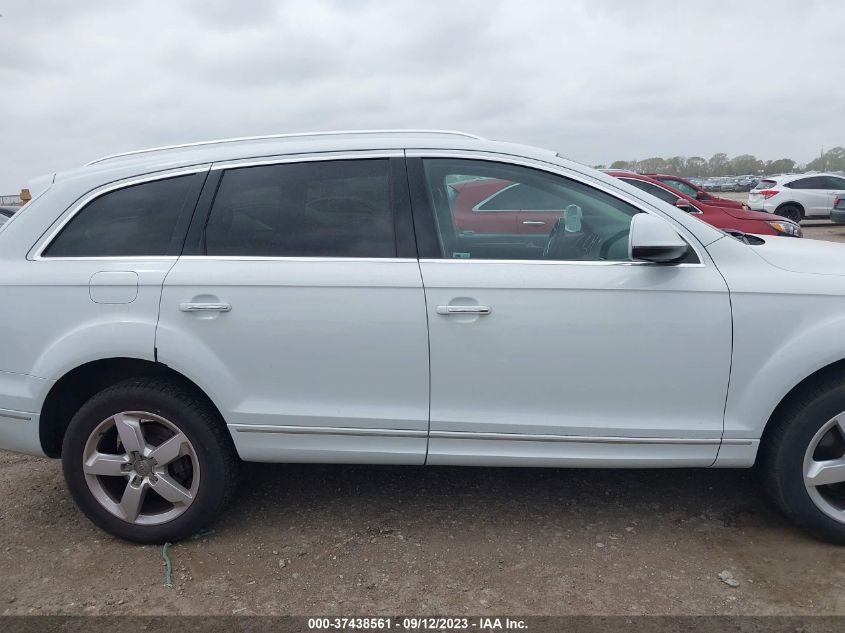 2013 AUDI Q7 3.0L TDI PREMIUM PLUS - WA1LMAFE0DD010045