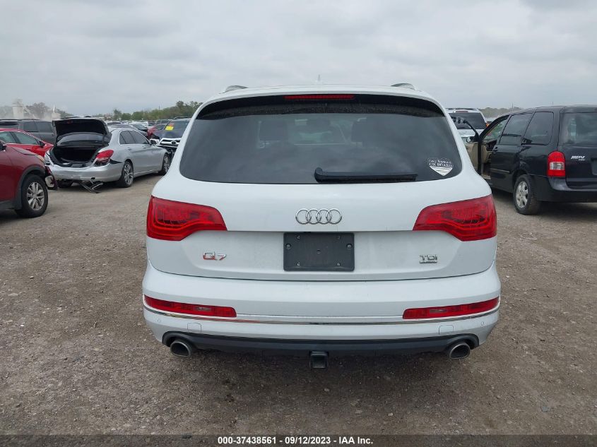 2013 AUDI Q7 3.0L TDI PREMIUM PLUS - WA1LMAFE0DD010045