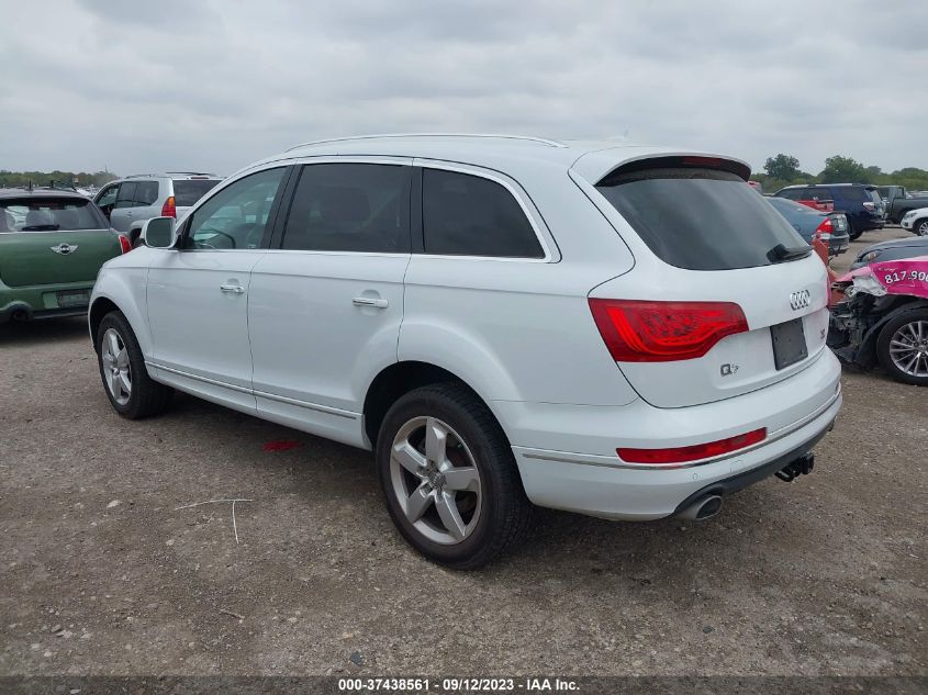 2013 AUDI Q7 3.0L TDI PREMIUM PLUS - WA1LMAFE0DD010045
