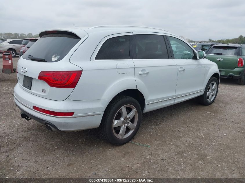 2013 AUDI Q7 3.0L TDI PREMIUM PLUS - WA1LMAFE0DD010045
