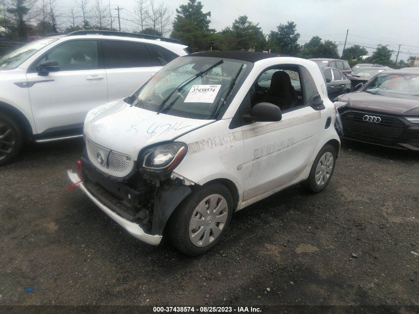 2017 SMART FORTWO PURE/PASSION/PRIME/PROXY - WMEFJ5DA3HK168675