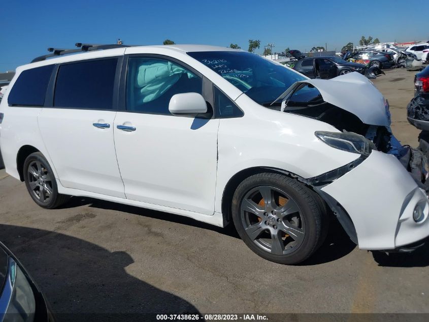 2017 TOYOTA SIENNA SE - 5TDXZ3DC3HS795421