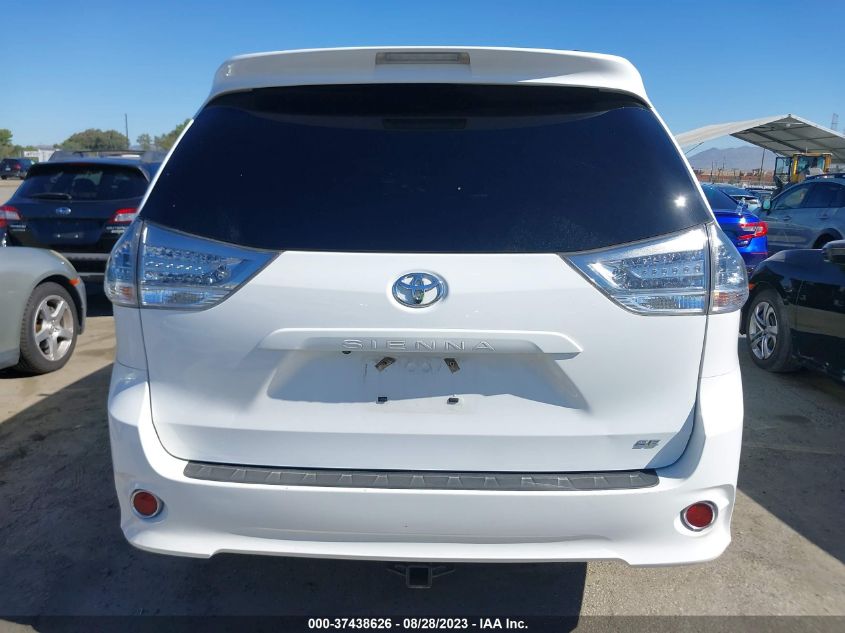 2017 TOYOTA SIENNA SE - 5TDXZ3DC3HS795421