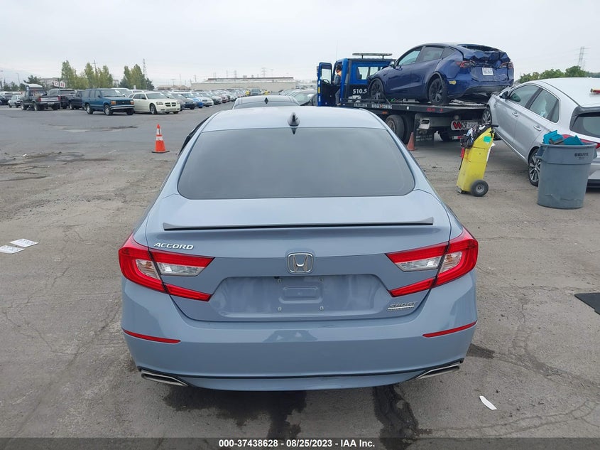 VIN 1HGCV1F42NA011986 2022 HONDA ACCORD SEDAN SPORT SE