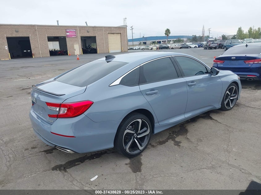 VIN 1HGCV1F42NA011986 2022 HONDA ACCORD SEDAN SPORT SE