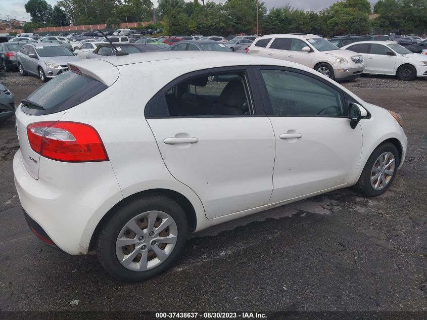2013 KIA RIO LX - KNADM5A3XD6209600