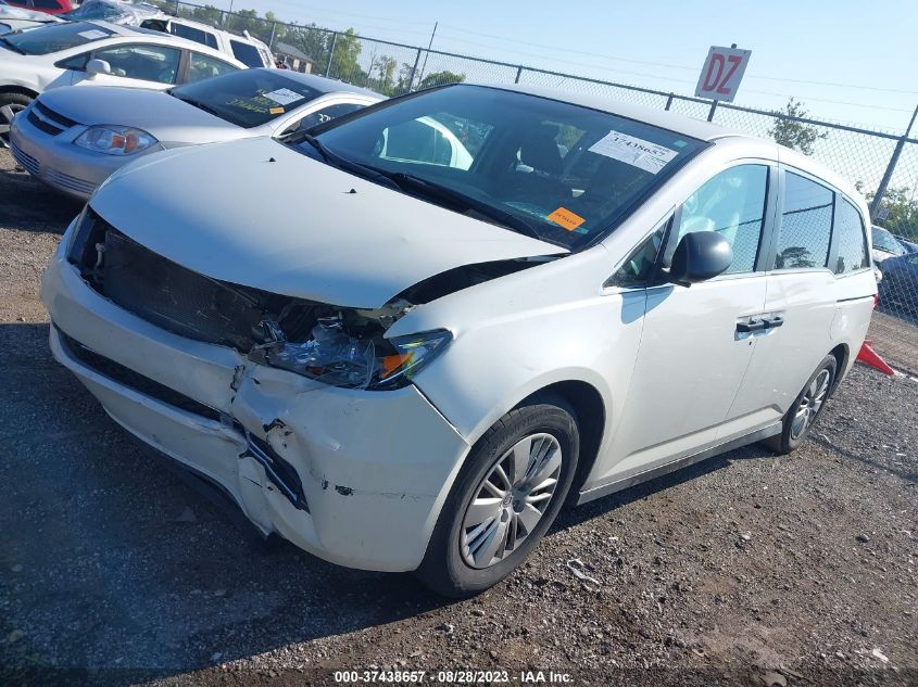 2014 HONDA ODYSSEY LX - 5FNRL5H22EB128041