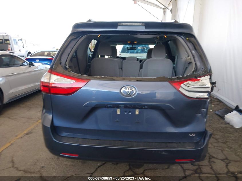2016 TOYOTA SIENNA LE - 5TDKK3DC8GS733770