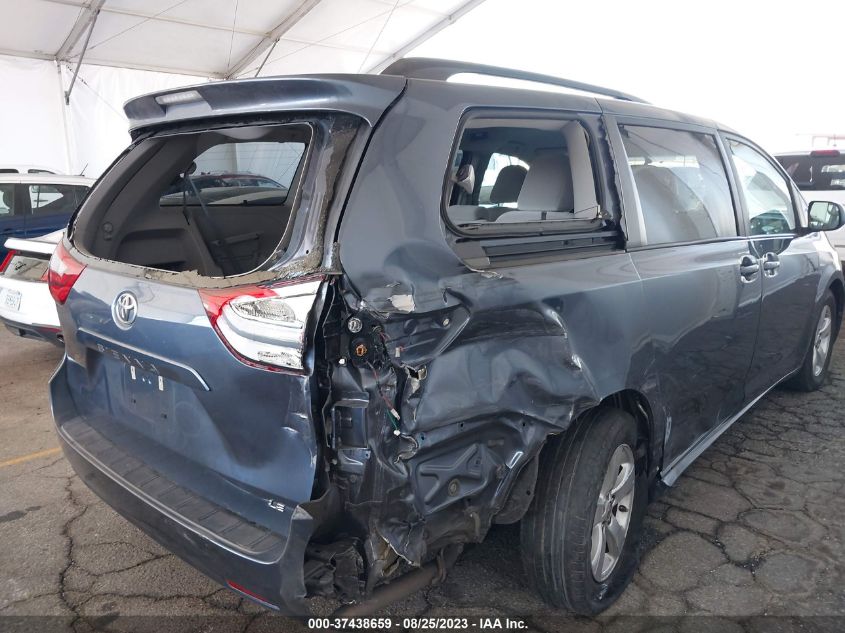 2016 TOYOTA SIENNA LE - 5TDKK3DC8GS733770