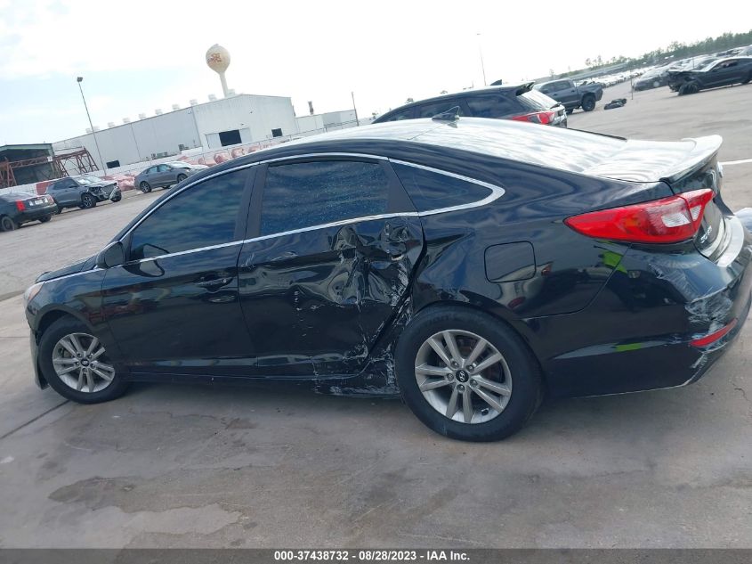 2015 HYUNDAI SONATA 2.4L SE - 5NPE24AF6FH146778