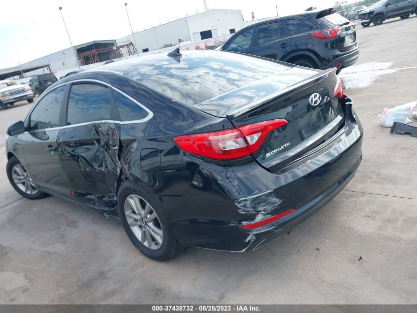 2015 HYUNDAI SONATA 2.4L SE - 5NPE24AF6FH146778