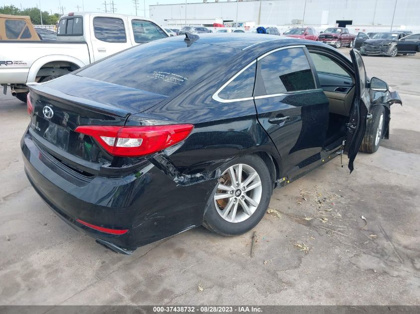 2015 HYUNDAI SONATA 2.4L SE - 5NPE24AF6FH146778