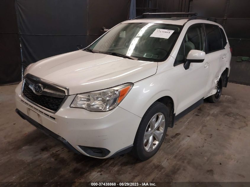 2015 SUBARU FORESTER 2.5I PREMIUM - JF2SJADC5FH454837
