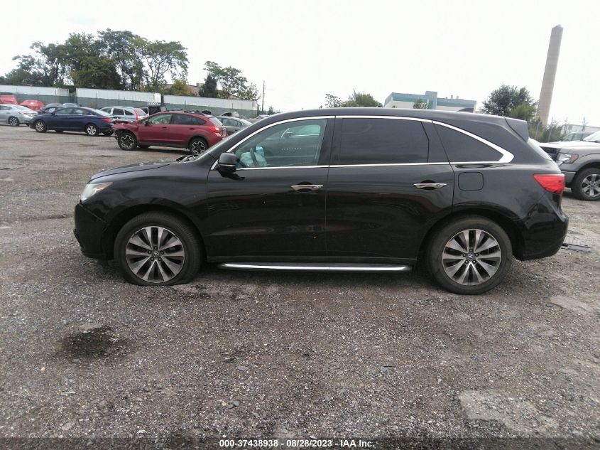 2015 ACURA MDX TECHNOLOGY - 5FRYD4H47FB006098