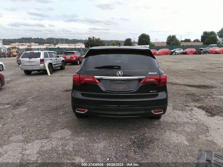 2015 ACURA MDX TECHNOLOGY - 5FRYD4H47FB006098