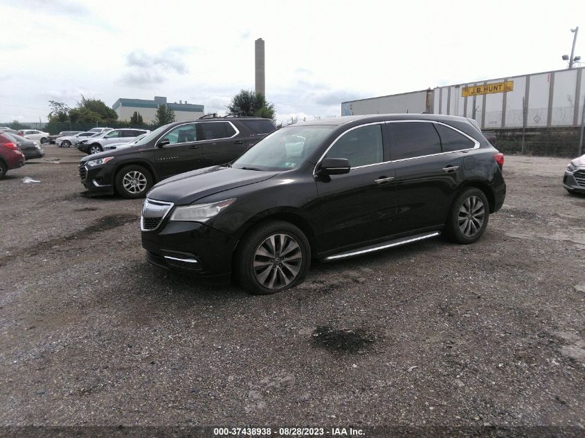 2015 ACURA MDX TECHNOLOGY - 5FRYD4H47FB006098