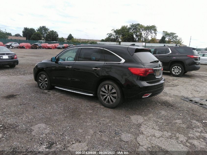 2015 ACURA MDX TECHNOLOGY - 5FRYD4H47FB006098