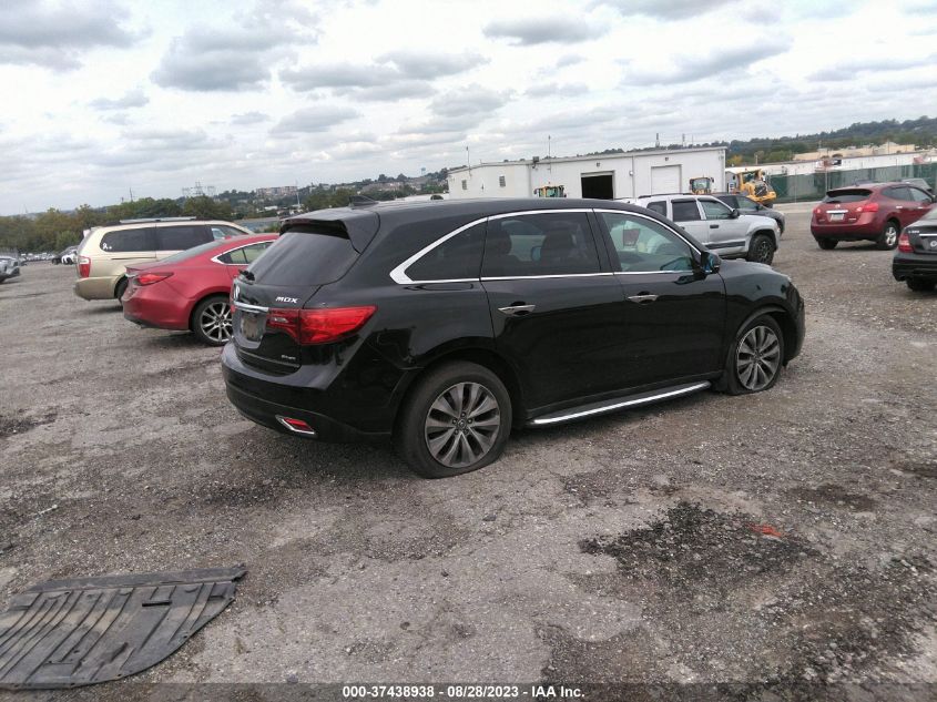 2015 ACURA MDX TECHNOLOGY - 5FRYD4H47FB006098