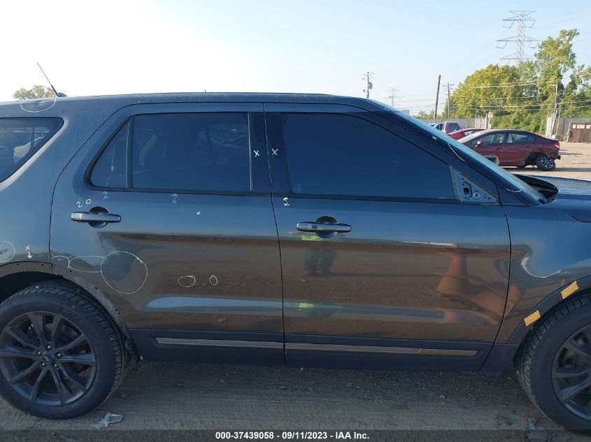 2018 FORD EXPLORER XLT - 1FM5K8D87JGB41635
