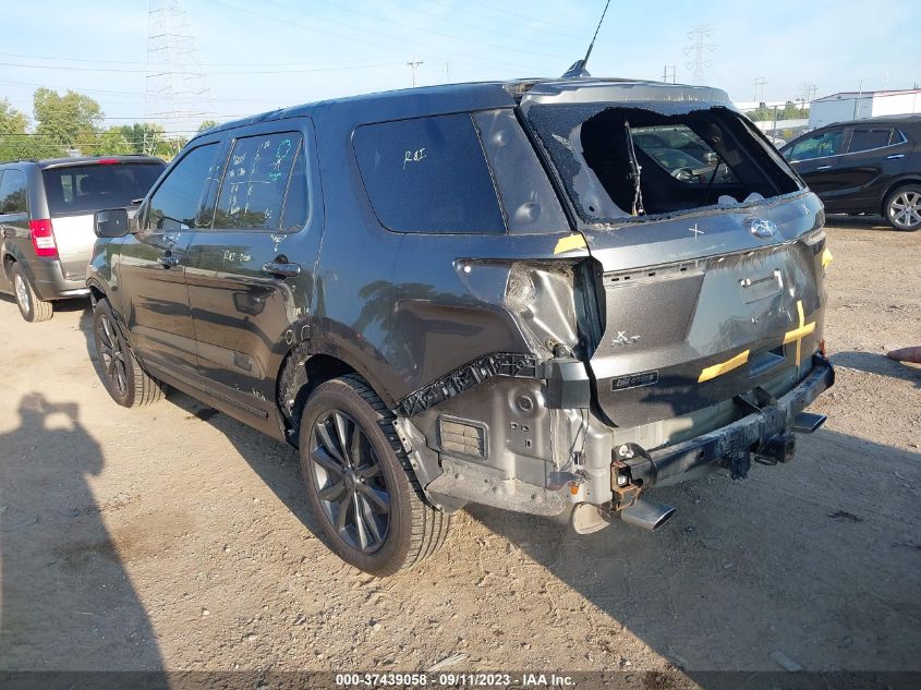 2018 FORD EXPLORER XLT - 1FM5K8D87JGB41635