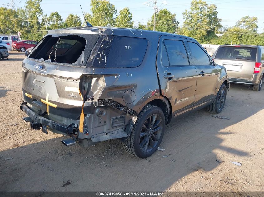 2018 FORD EXPLORER XLT - 1FM5K8D87JGB41635