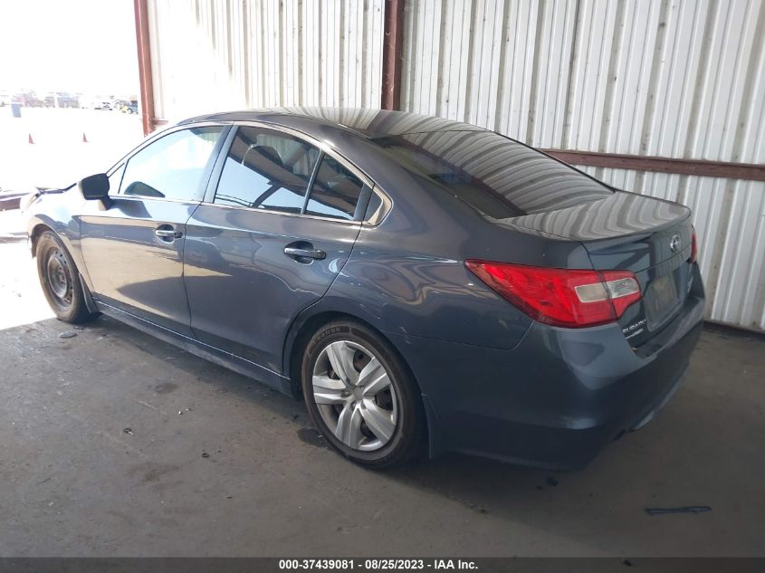 2015 SUBARU LEGACY 2.5I - 4S3BNAA66F3056972