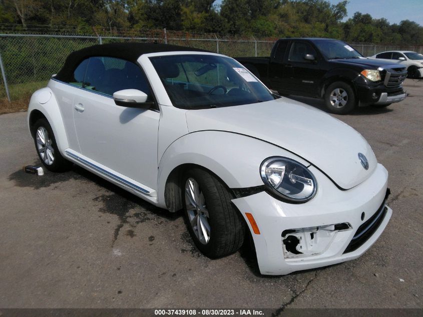 3VW5DAAT8JM517051 VOLKSWAGEN BEETLE CONVERTIBLE S/COAST/SE 2018