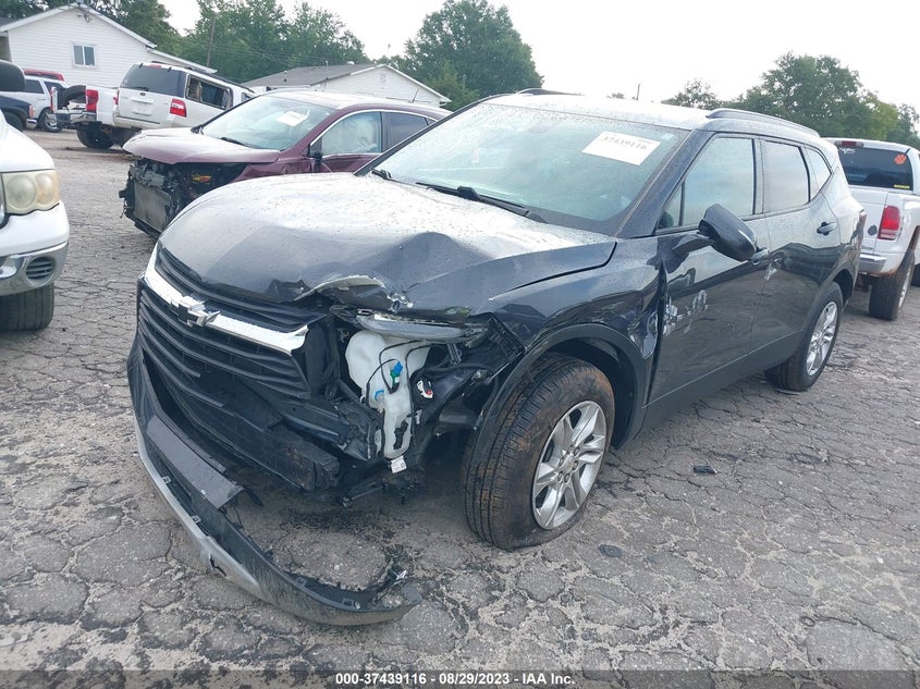 VIN 3GNKBCRS3MS536469 2021 CHEVROLET BLAZER LT