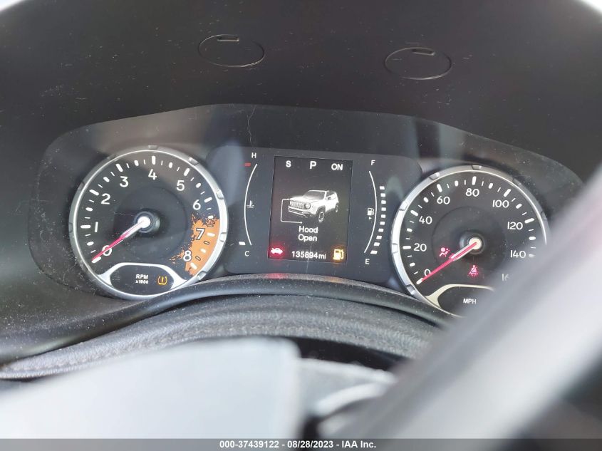 2016 JEEP RENEGADE LATITUDE - ZACCJBBT5GPD91048