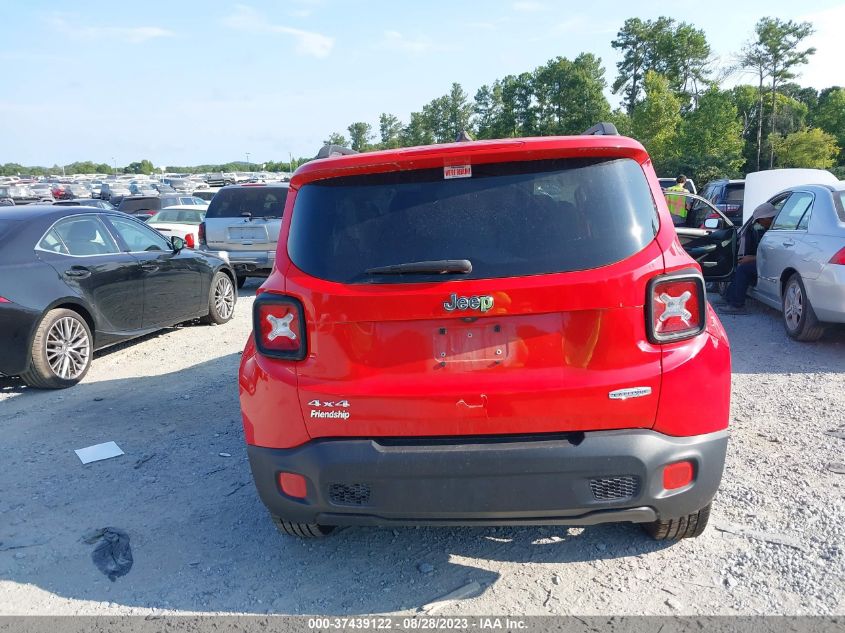 2016 JEEP RENEGADE LATITUDE - ZACCJBBT5GPD91048
